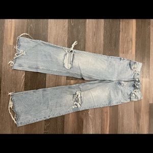 Zara Distressed Jeans.